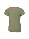 ALPINE PRO Детска памучна тениска Bob и Bobek ALPINE PRO BOBBO oil green