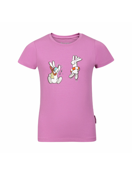 ALPINE PRO Детска памучна тениска Bob и Bobek ALPINE PRO BOBBO first bloom