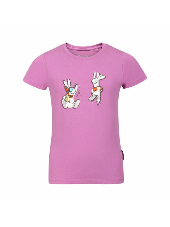 ALPINE PRO Детска памучна тениска Bob и Bobek ALPINE PRO BOBBO first bloom