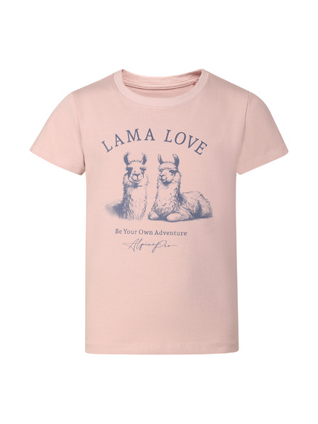 ALPINE PRO Детска памучна тениска ALPINE PRO SUMEKO peach whip вариант pe