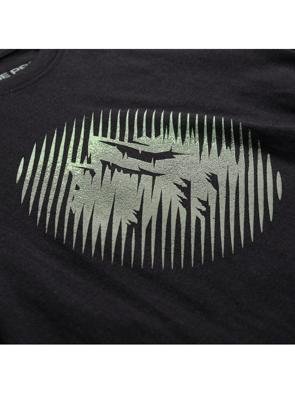 ALPINE PRO Детска бързосъхнеща тениска с cool-dry ALPINE PRO DALLO 3 black вариант pb