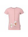ALPINE PRO Детска памучна тениска Bob и Bobek ALPINE PRO BOBBO pale mauve