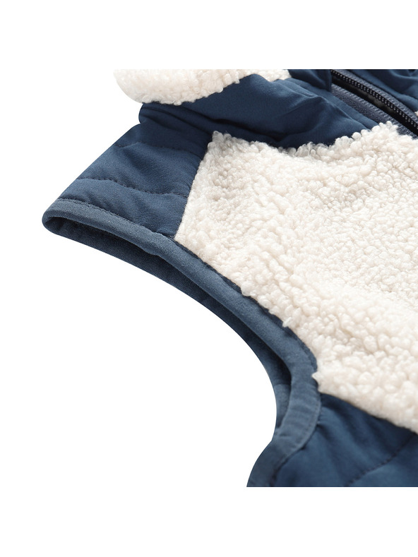 ALPINE PRO Детска поларена жилетка ALPINE PRO OFESO moonbeam