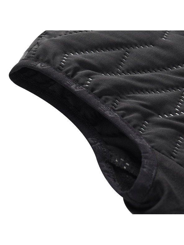 ALPINE PRO Детска затоплена жилетка с рефлективни елементи ALPINE PRO BERFO 2 черна