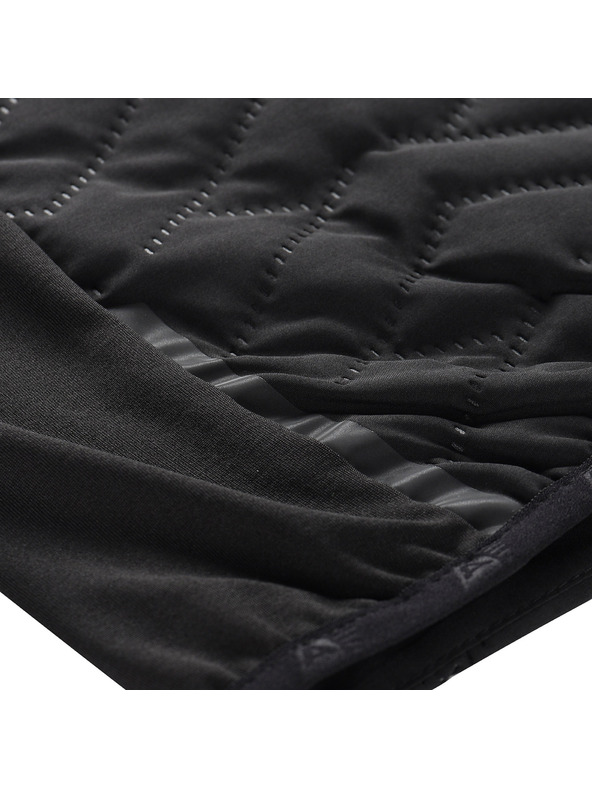 ALPINE PRO Детска затоплена жилетка с рефлективни елементи ALPINE PRO BERFO 2 черна