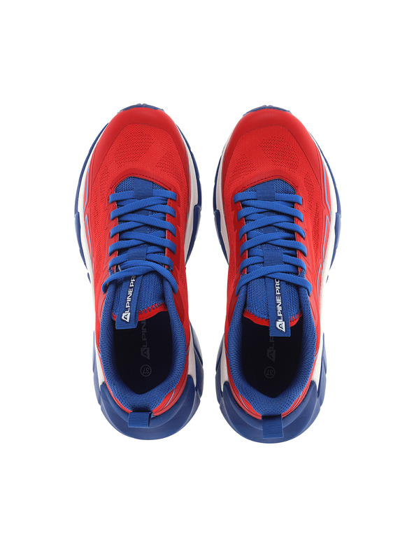 ALPINE PRO Бягащи обувки с антибактериална стелка ALPINE PRO SONEB пламтящо алено