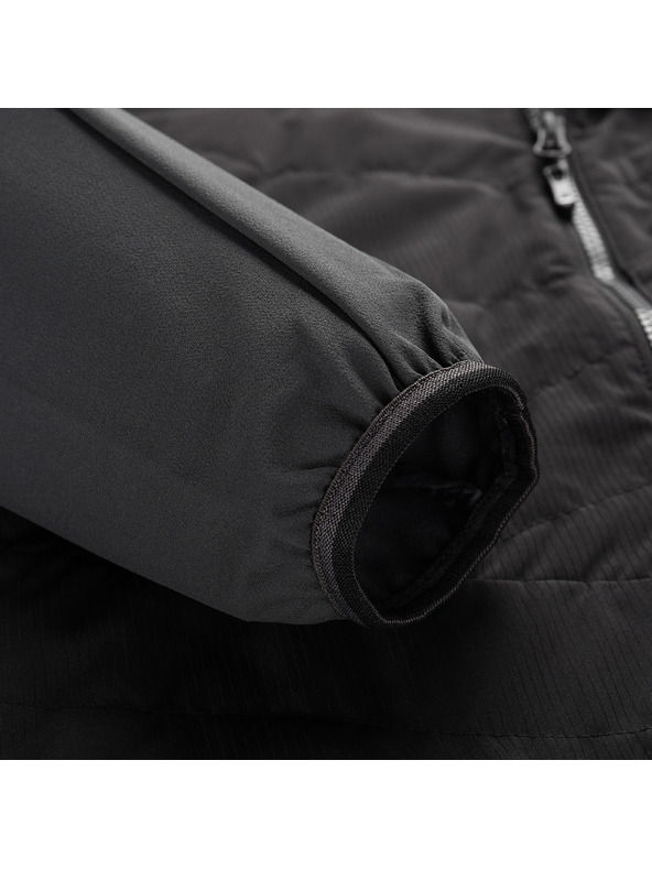 ALPINE PRO Мъжко подплатено яке с DWR обработка ALPINE PRO MORGEN черно