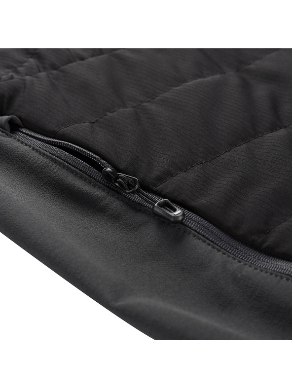 ALPINE PRO Мъжко подплатено яке с DWR обработка ALPINE PRO MORGEN черно