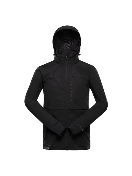 ALPINE PRO Мъжко софтшел яке с мембрана ALPINE PRO UKEB 2 черно