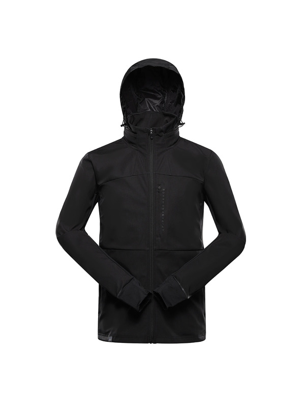ALPINE PRO Мъжко софтшел яке с мембрана ALPINE PRO UKEB 2 черно