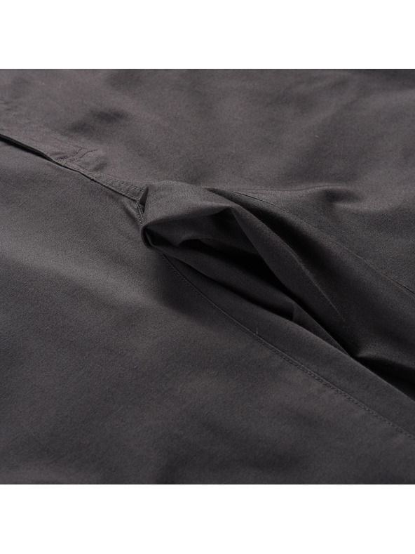 ALPINE PRO Мъжки памучни панталони ALPINE PRO ZAMEN dk.true gray