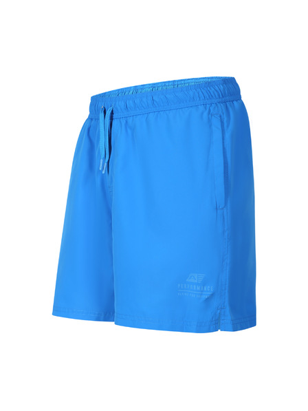 ALPINE PRO Мъжки спортни шорти ALPINE PRO NOREL electric blue lemonade