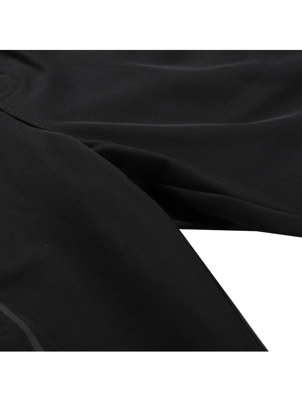 ALPINE PRO Мъжки софтшел капри панталони ALPINE PRO WEDER 2 black