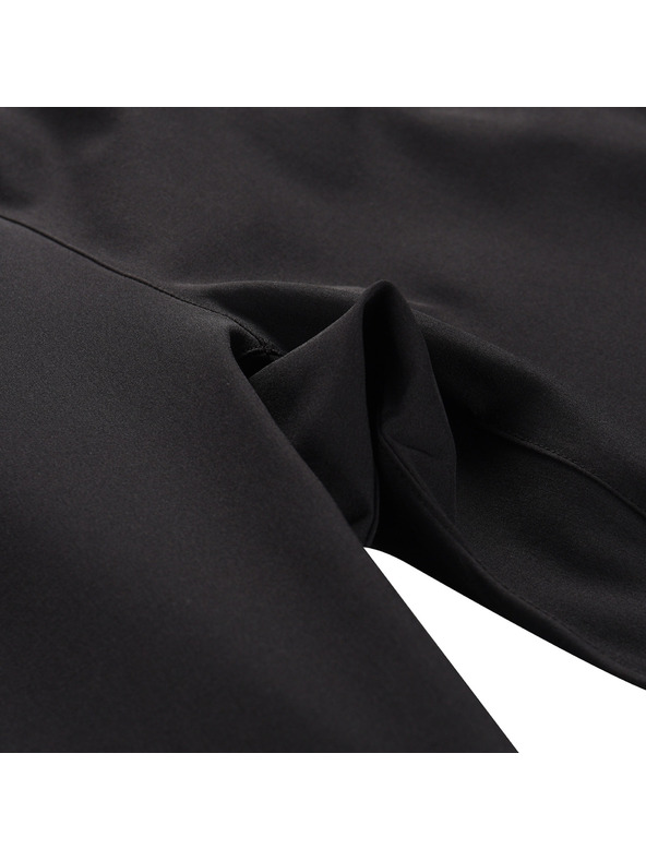 ALPINE PRO Мъжки бързосъхнещи панталони с Cool Dry ALPINE PRO ERMEN черни