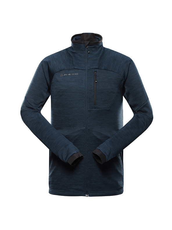 ALPINE PRO Мъжки бързосъхнещ суитшърт ALPINE PRO ONNEC 3 синьо крило на патица