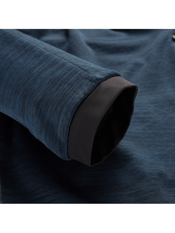 ALPINE PRO Мъжки бързосъхнещ суитшърт ALPINE PRO ONNEC 3 синьо крило на патица