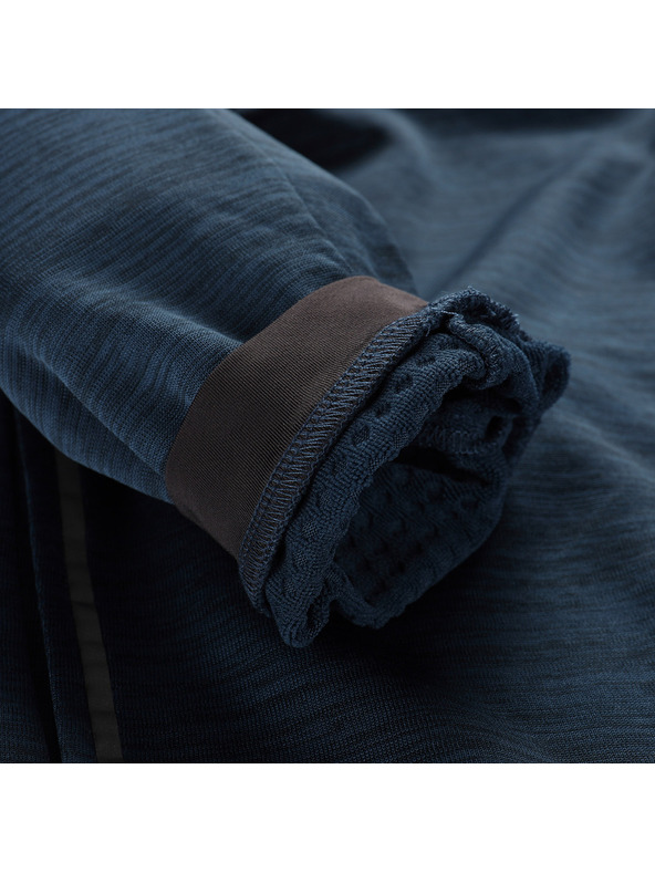 ALPINE PRO Мъжки бързосъхнещ суитшърт ALPINE PRO ONNEC 3 синьо крило на патица