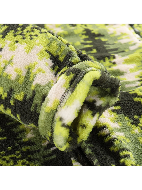 ALPINE PRO Мъжки поларен суитшърт със суправерм ALPINE PRO EFLIN петрол вариант pb