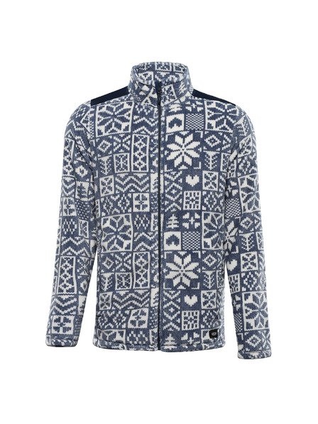 ALPINE PRO Мъжки поларен суитшърт със суправерм ALPINE PRO EFLIN лунночен океан вариант pa