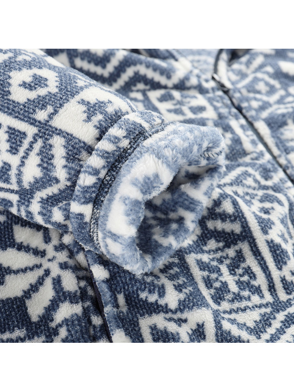 ALPINE PRO Мъжки поларен суитшърт със суправерм ALPINE PRO EFLIN лунночен океан вариант pa