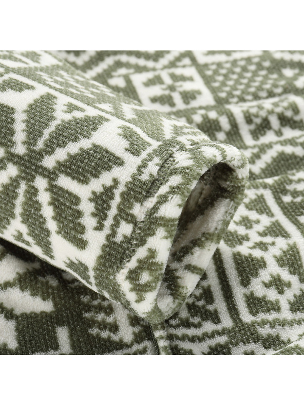 ALPINE PRO Мъжки полар суитшърт със суправарм ALPINE PRO EFLIN маслено зелено вариант pa