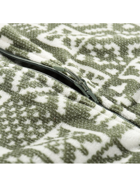 ALPINE PRO Мъжки полар суитшърт със суправарм ALPINE PRO EFLIN маслено зелено вариант pa