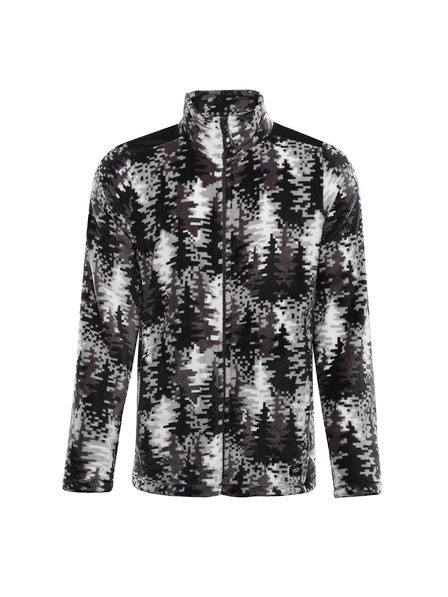 ALPINE PRO Мъжки полар суитшърт със суправарм ALPINE PRO EFLIN тъмносив вариант pb