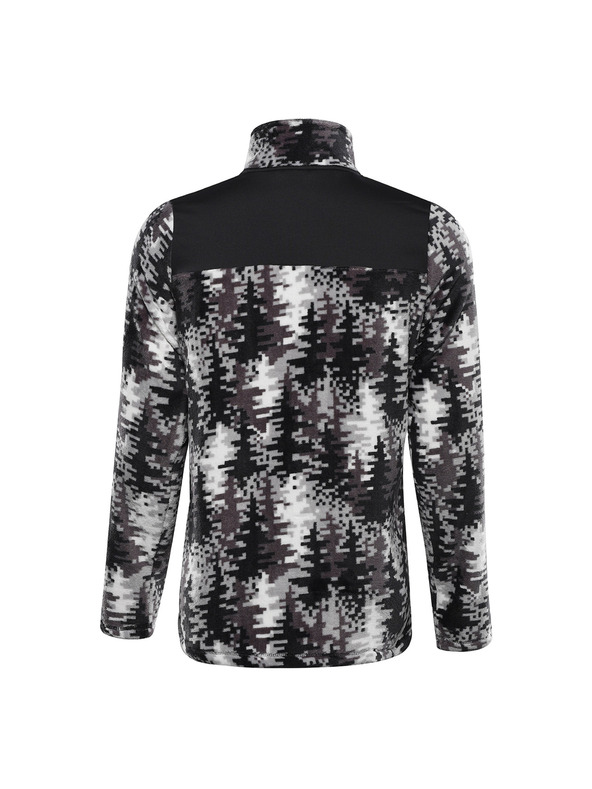 ALPINE PRO Мъжки полар суитшърт със суправарм ALPINE PRO EFLIN тъмносив вариант pb