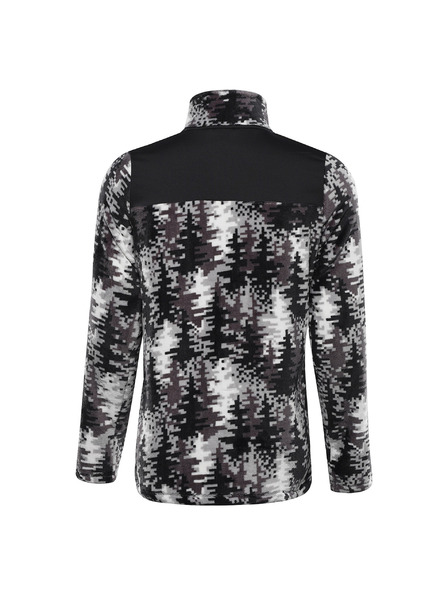 ALPINE PRO Мъжки полар суитшърт със суправарм ALPINE PRO EFLIN тъмносив вариант pb