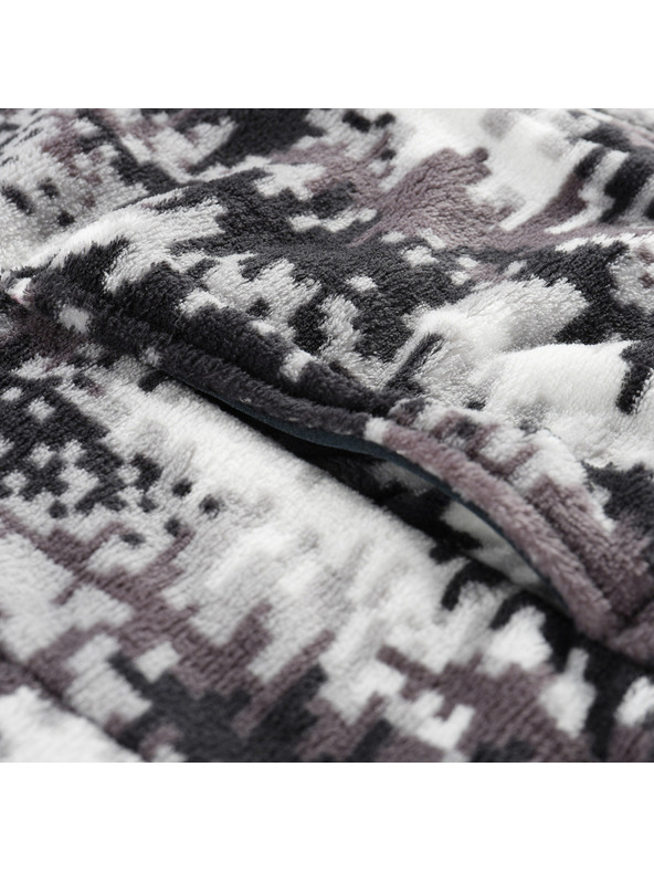 ALPINE PRO Мъжки полар суитшърт със суправарм ALPINE PRO EFLIN тъмносив вариант pb