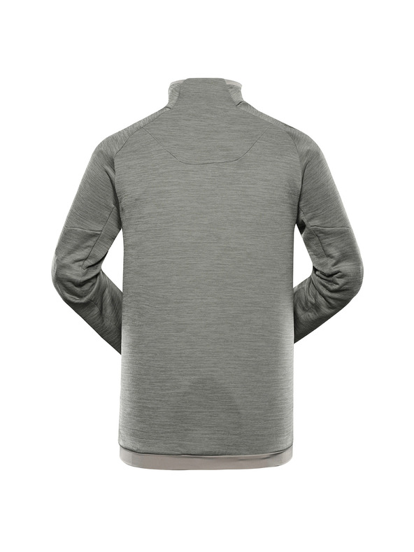 ALPINE PRO Мъжки бързосъхнещ суитшърт ALPINE PRO ONNEC 3 абатски камък