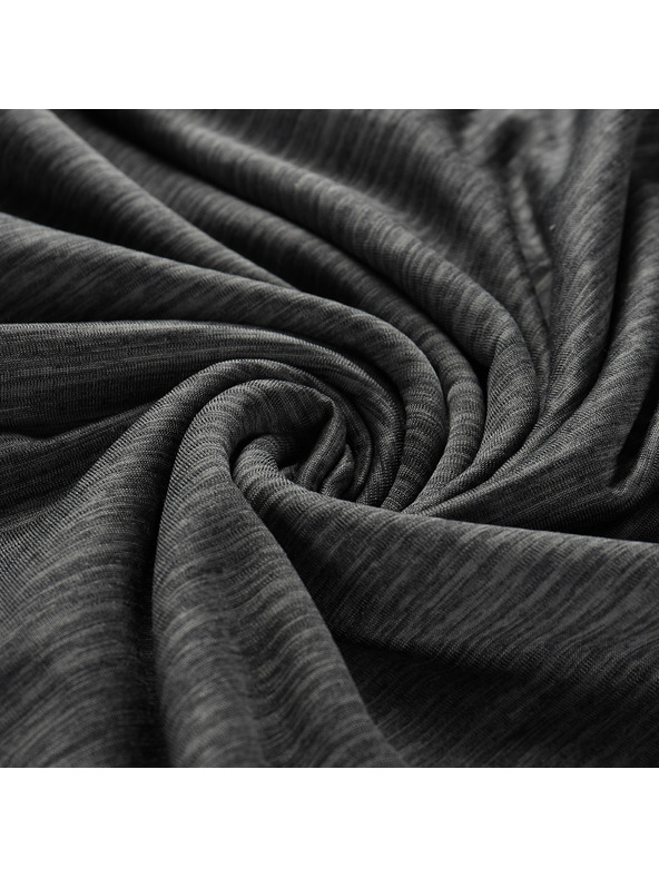 ALPINE PRO Мъжки бързосъхнещ суитшърт ALPINE PRO ROLT черен