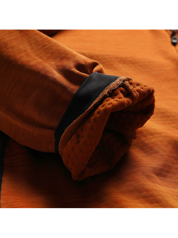 ALPINE PRO Мъжки бързосъхнещ суитшърт ALPINE PRO ONNEC 3 златен дъб