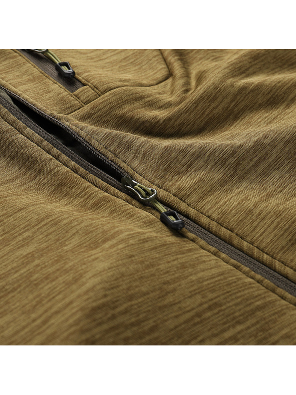 ALPINE PRO Мъжки бързосъхнещ суитшърт ALPINE PRO ONNEC 3 костенурково зелено