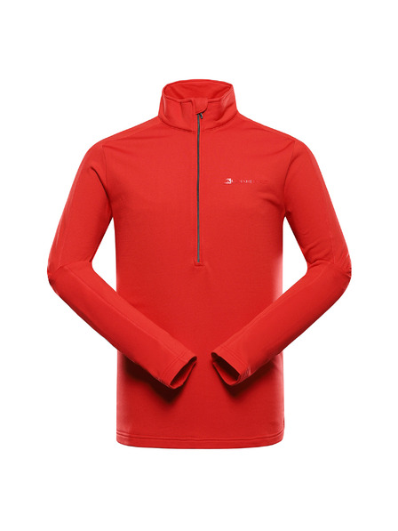 ALPINE PRO Мъжки спортен суитшърт ALPINE PRO GETT 2 олимпийско червено