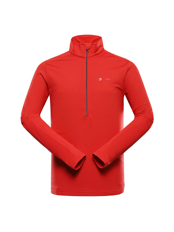 ALPINE PRO Мъжки спортен суитшърт ALPINE PRO GETT 2 олимпийско червено