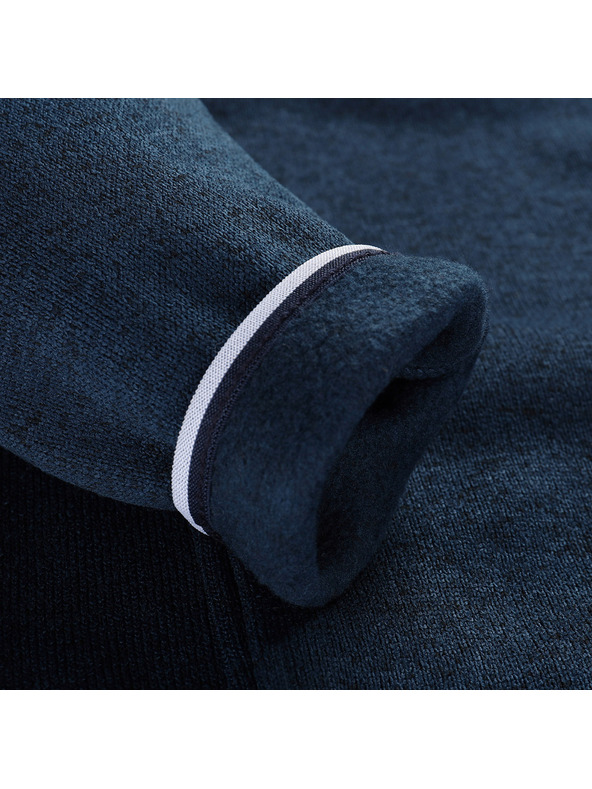 ALPINE PRO Мъжки топъл суитшърт с качулка ALPINE PRO NORES moonlit ocean вариант pa