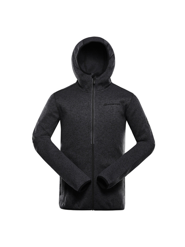 ALPINE PRO Мъжки топъл суитшърт с цип ALPINE PRO ZEG 2 black