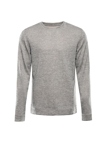 ALPINE PRO Мъжка тениска с дълъг ръкав ALPINE PRO BREK shifting sand