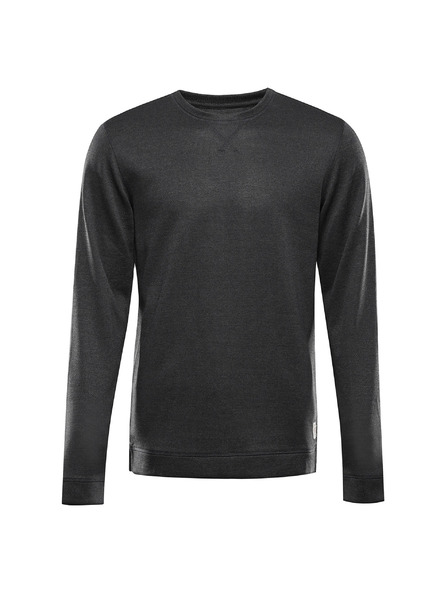 ALPINE PRO Мъжка тениска с дълъг ръкав ALPINE PRO BREK тъмно сив