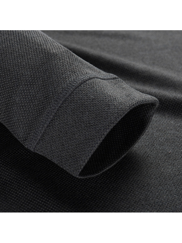 ALPINE PRO Мъжка тениска с дълъг ръкав ALPINE PRO BREK тъмно сив