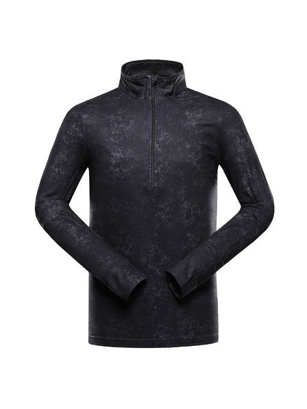 ALPINE PRO Мъжка бързосъхнеща тениска с проструктч ALPINE PRO STANS black вариант pc