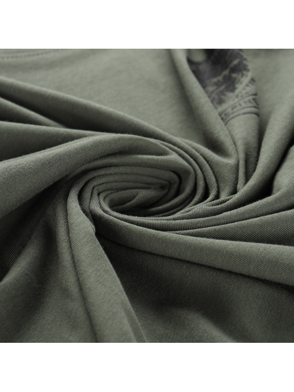 ALPINE PRO Мъжка тениска от органичен памук ALPINE PRO TERMES 3 petrol вариант pb