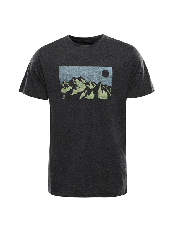 ALPINE PRO Мъжка тениска с cool-dry обработка ALPINE PRO GREM 2 black вариант pd