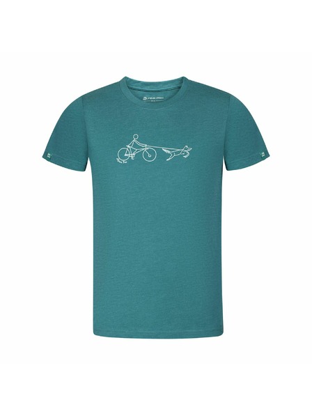 ALPINE PRO Мъжка тениска от неизмачкваем материал ALPINE PRO NOGER дълбоко езеро вариант pa