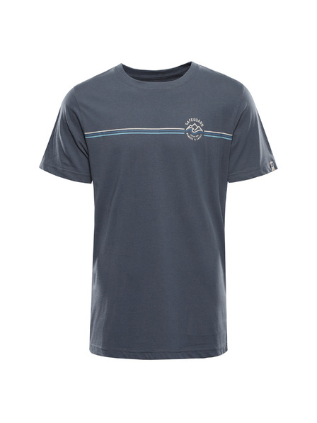 ALPINE PRO Мъжка тениска от органичен памук ALPINE PRO TERMES 3 тъмен шифер вариант pe