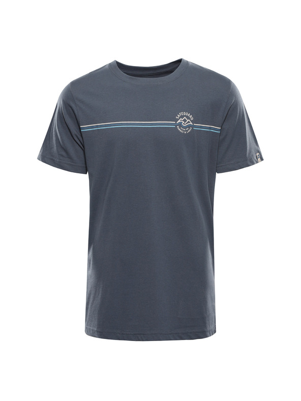 ALPINE PRO Мъжка тениска от органичен памук ALPINE PRO TERMES 3 тъмен шифер вариант pe