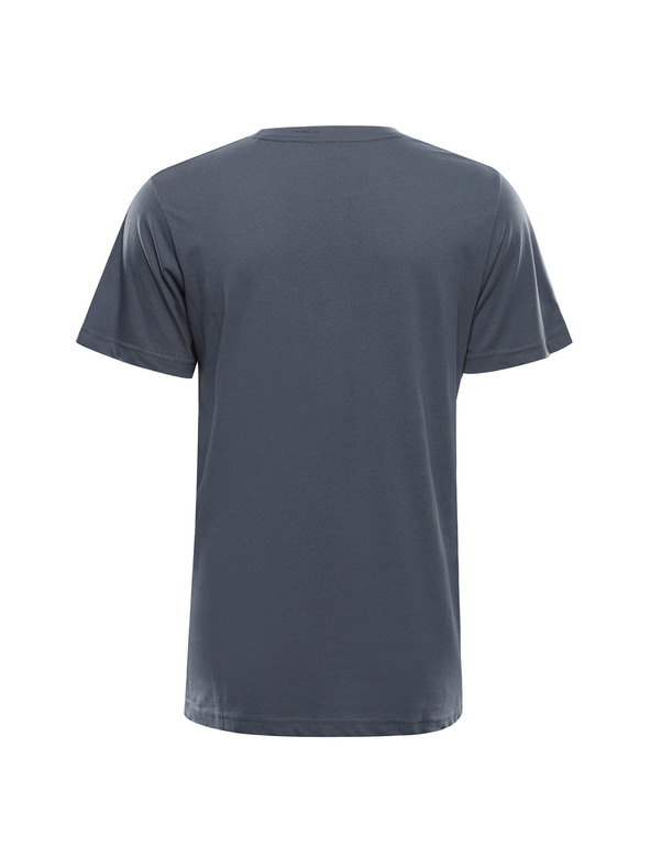 ALPINE PRO Мъжка тениска от органичен памук ALPINE PRO TERMES 3 тъмен шифер вариант pe