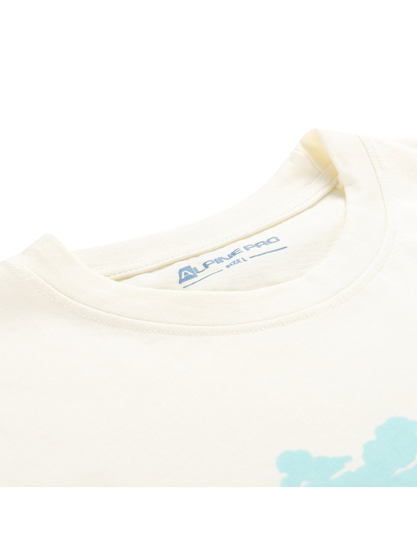 ALPINE PRO Мъжка тениска с cool-dry обработка ALPINE PRO GREM 2 creme вариант pf