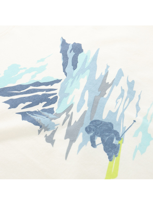 ALPINE PRO Мъжка тениска с cool-dry обработка ALPINE PRO GREM 2 creme вариант pf